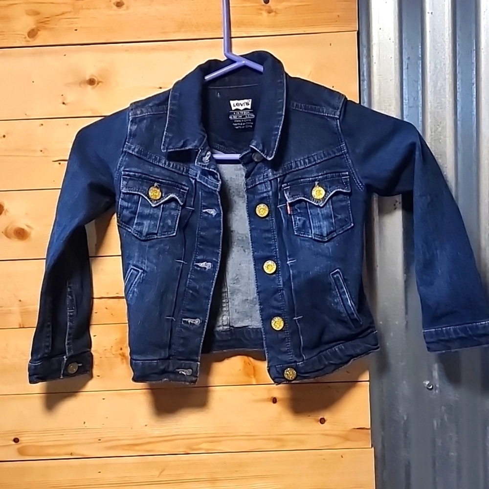Girls Levi Jacket size 4 XS